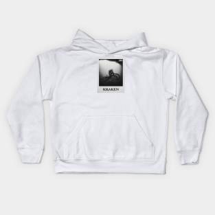 Kraken Poster Kids Hoodie